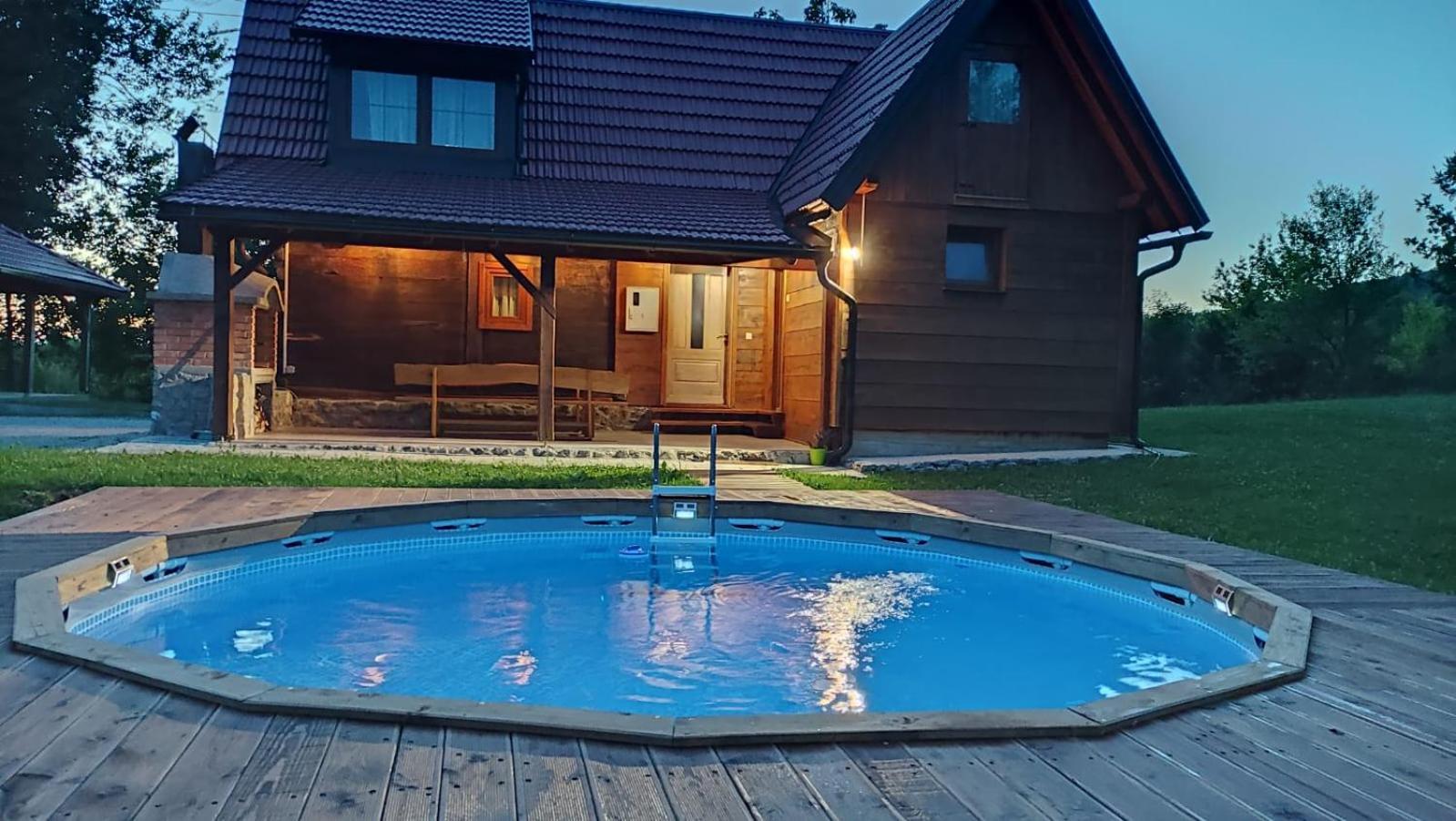 Ferienwohnung Katty-Rastoke Slunj Exterior foto